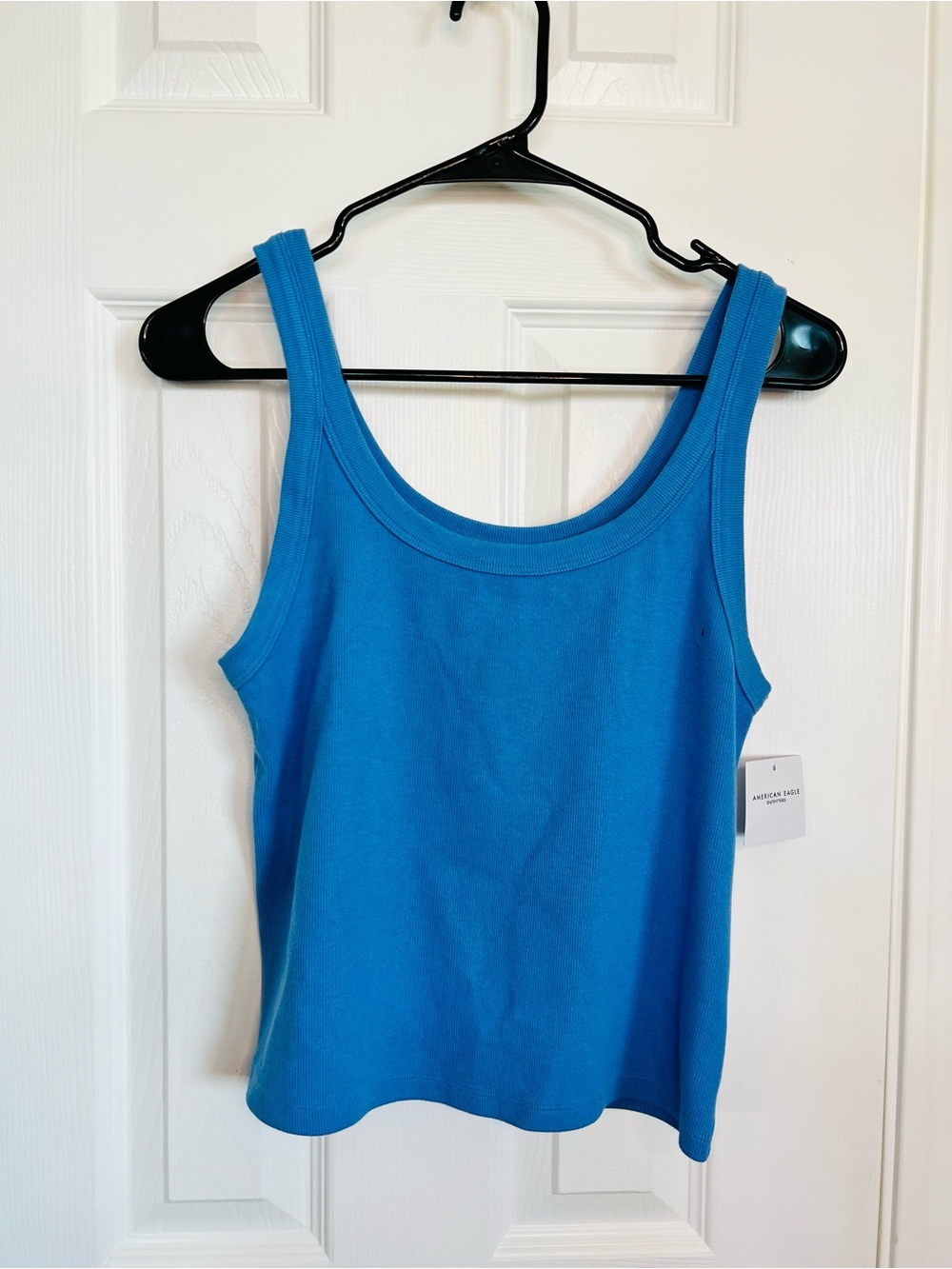 American Eagle Outfitters Bright Blue Scoop Neck Tank